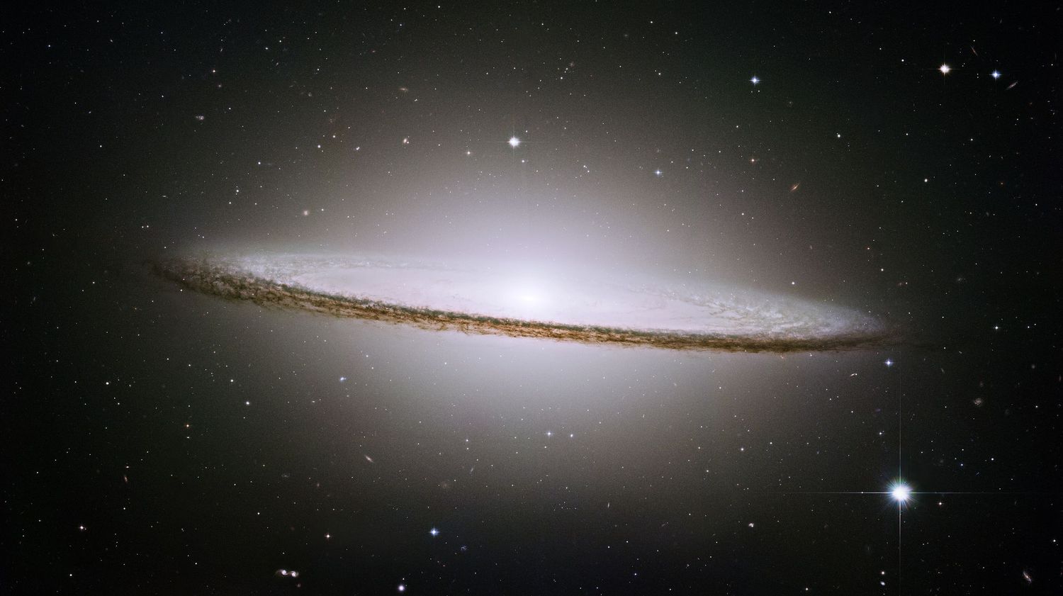 The Sombrero galaxy, Hubble